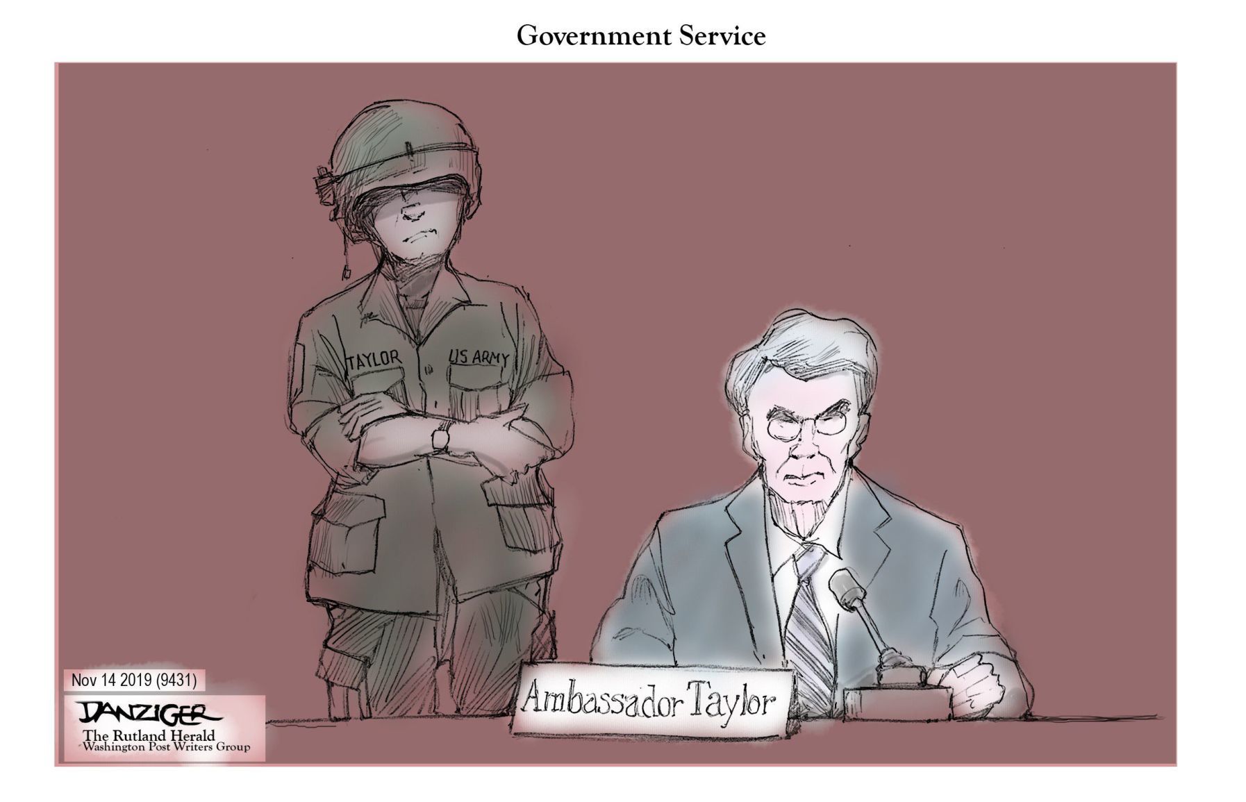 Jeff Danziger cartoon